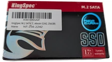 KingSpec NT 256 2242 M.2 SATA SSD 256GB NGFF 3D NAND New Sealed