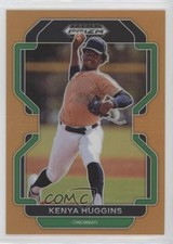 2022 Panini Prizm Draft Picks Neon Orange Prizm 35/50 Kenya Huggins #PDP123 s1i