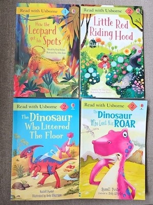 Lot Of 4 Paperback Usborne Books Level 1 And 2