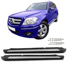 Trittbretter Schweller SET Aluminium + ABE passt für Mercedes GLK X204 ab 08-15 Trittbretter Schweller SET Aluminium + ABE passt für Mercedes GLK X204 ab 08-15