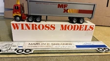 MOTOR FREIGHT EXPRESS  TRUCKING 5000 CAB TRACTOR TRAILER WINROSS TRUCK