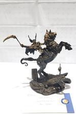 Franklin Mint Nightmares Bane Bronze Sculpture By Brom With COA