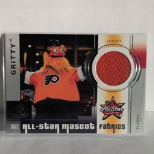Upper Deck 2024-25 SP Game Used All-Star Mascot Fabrics Gritty #ASMF-16 Flyers