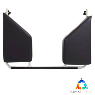 Hausted Patient Stretcher Head Section Frame w/ Adjustable Pads 29X21X7