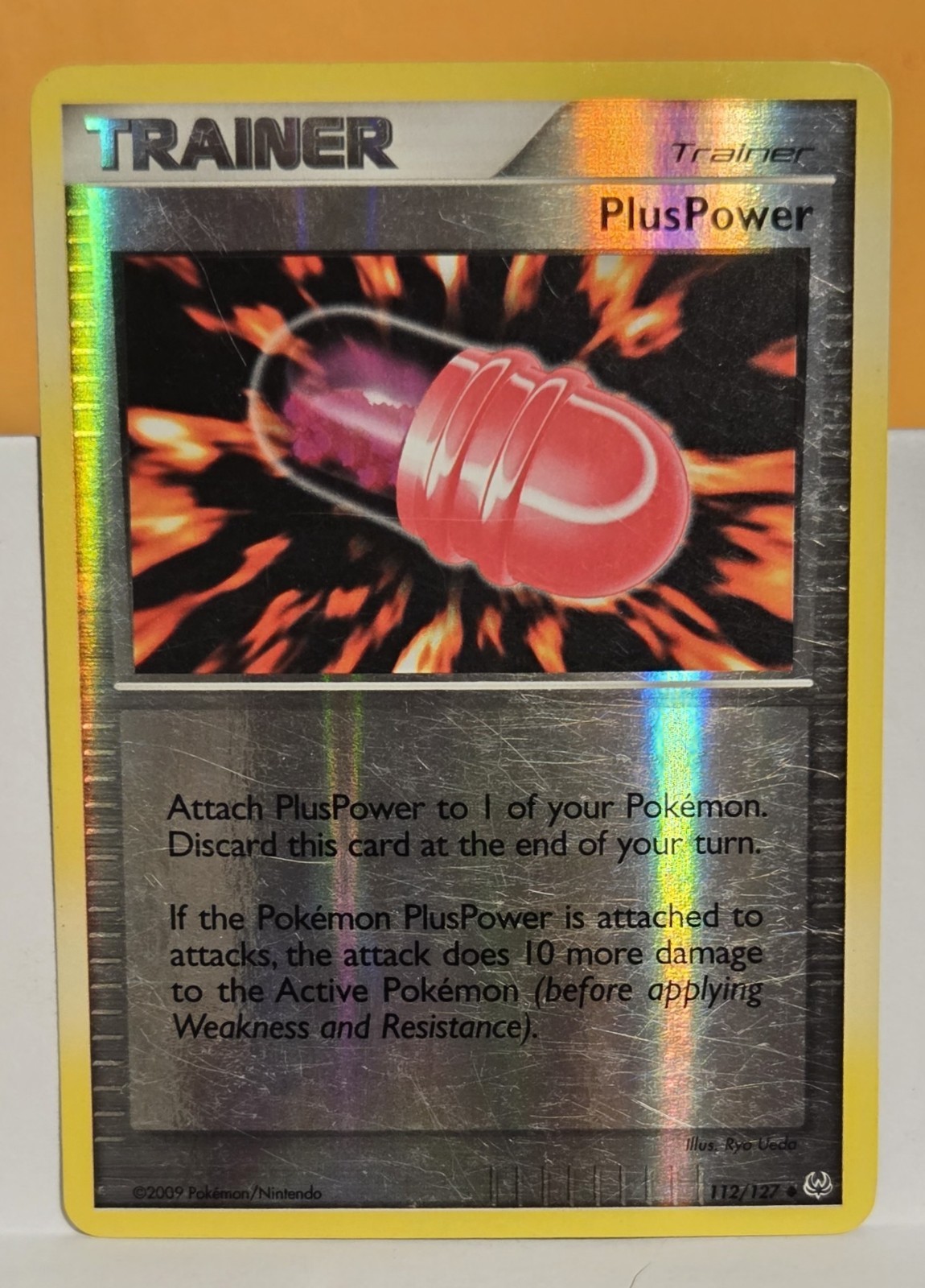 PLUSPOWER - 109/130 - Diamond & Pearl - Reverse Holo - Pokemon Card - NM