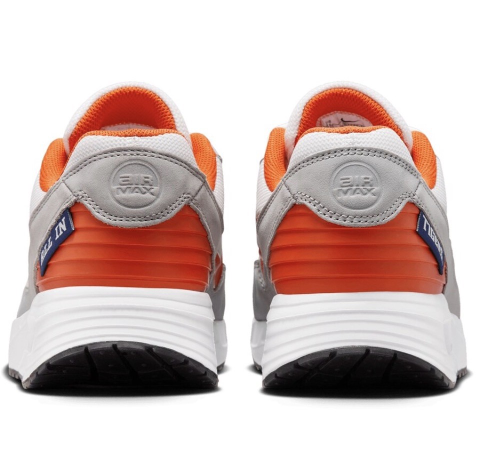 NEW Unisex Nike White Clemson Tigers Air Max Verse Sneakers Mens 8/Women’s 9.5 thumbnail 3