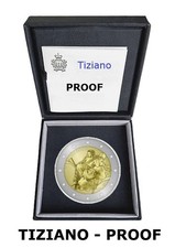 San Marino - 2 euro commemorativi 2026 " 450. Todestag Tiziano " PP / PROOF / BE