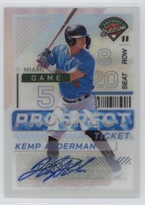 2024 Panini Prospect Edition Silver Prizm Signatures Kemp Alderman #127 Auto 4z8