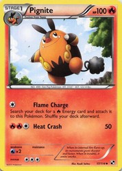 Pignite 17/114 Black & White Base Set Uncommon