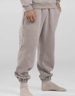 Comfrt Comfort Signature Sweatpants Jogger Bark Tan Size XLarge Heavy Fleece NWT
