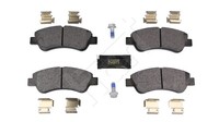 Vorderachse Hart 261 800 Bremsbelagsatz, Scheibenbremse FüR CitroËN,Peugeot