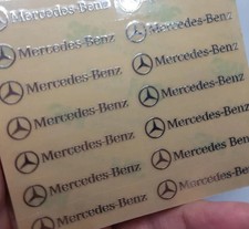 Benz Emblem Logo 4x Aufkleber Metall Spiegel innen Mercedes sticker Schlüssel Benz Emblem Logo 4x Aufkleber Metall Spiegel innen Mercedes sticker Schlüssel