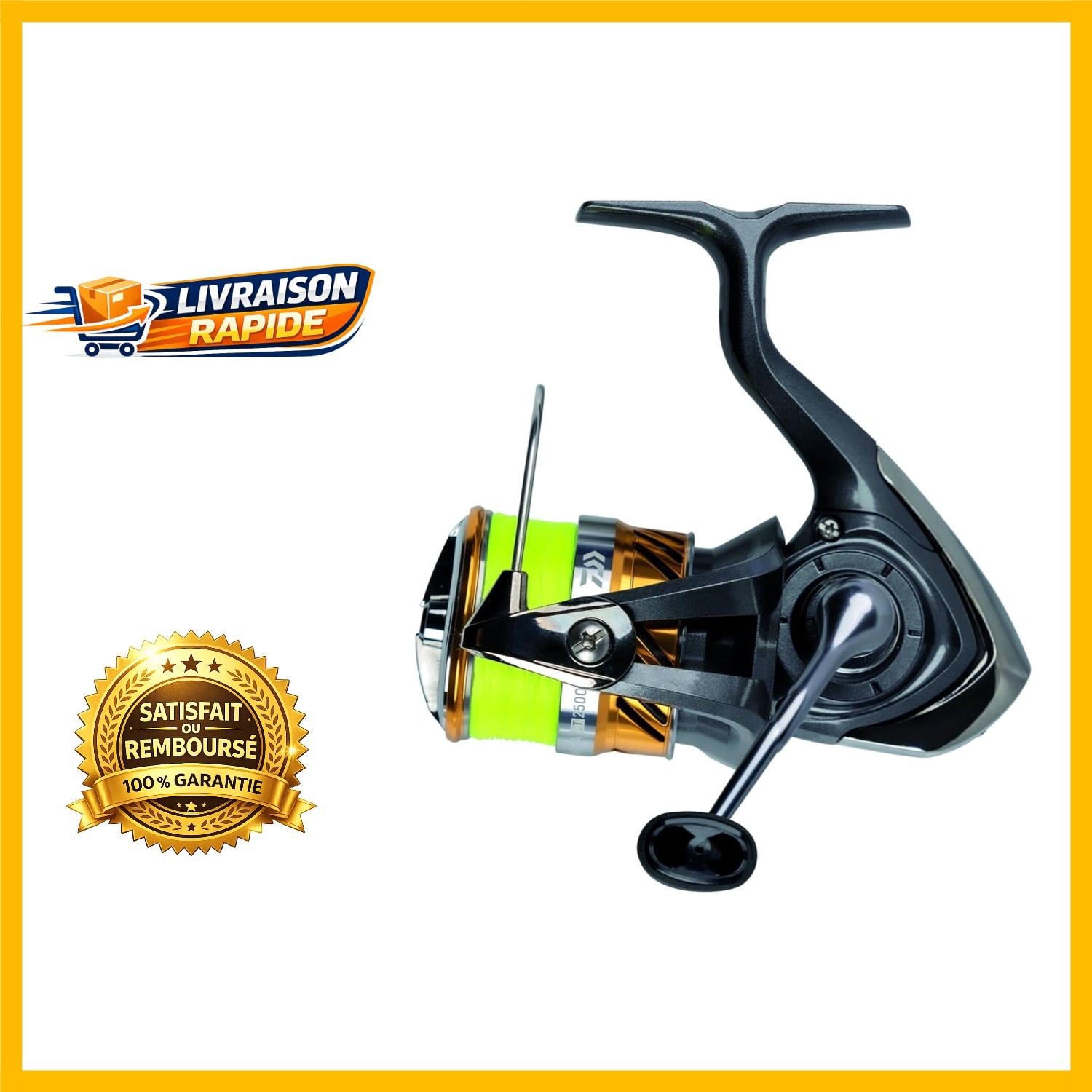 Moulinet DAIWA 20 Laguna LT 2000 à frein ATD progressif pour une glisse fluide