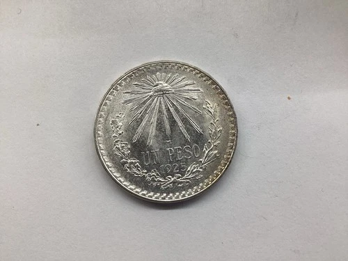 Photo of a 1925 Mexico 20 Centavos Silver from an eBay listing that sold on Jul 10, 2026