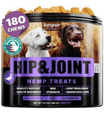 Glucosamine for Dogs Functional Dog Joint Supplement with Chondroitin Msm Hemp