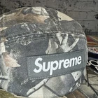 Casquette de camp Supreme en sergé chino lavé Realtree Hardwoods Camouflage 