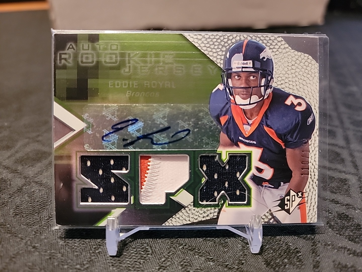 Eddie Royal Spx #173 Autograph-Green Holofoil