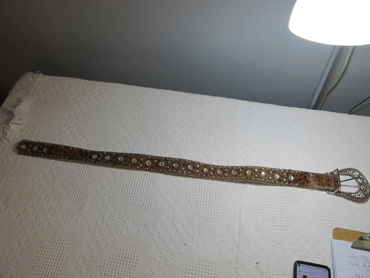Christine Alexander Gold Fan Belt ALEXANDER LEATHER BELT | B-low The Belt main image 4