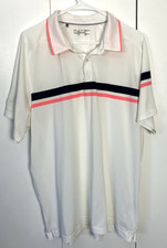 Under Armour Men's Golf Polo Shirt Size 2XL White Heat Gear
