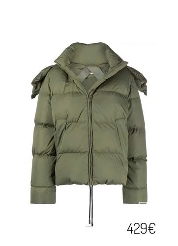 MAX MARA WEEKEND Down Lightweight Womens Puffer Jacket Dark Green XS S £429