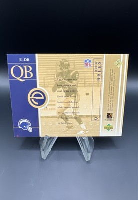2001 Upper Deck - E-Cards Drew Brees #E-DB (RC)