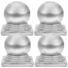 4pcs Fence Post Caps Metal Fence Caps Shaped fence post covers post caps