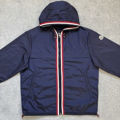 Moncler Anton Navy Windbreaker Größe 3 M/L 100% Authentic