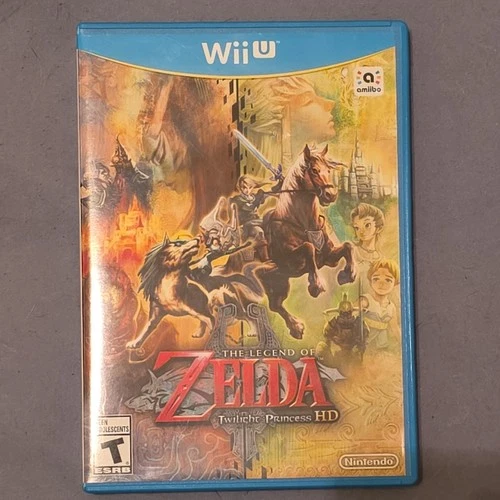 Nintendo Zelda Twilight Princess HD Wii U Tested CIB