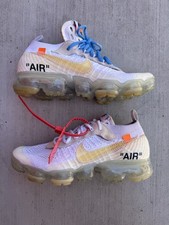 Size 6M 7.5W Nike Off-White x Air VaporMax Part 2 White OG The Ten Virgil Abloh