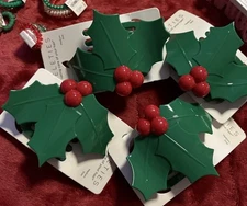 Teleties Holly Leaves Flat Hair Clip SOLD OUT price Is For One