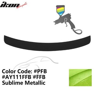 Fits 11-23 Chrysler 300 300C 300S ABS #PFB Sublime Metallic Rear Trunk Spoiler