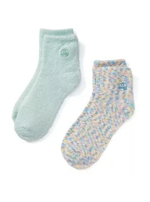 Earth Therapeutics Aloe Socks, 2 Pair Per Package (1 Pair Multi-colored, One ...