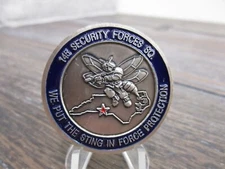 USAF 145th Security Forces SQ SFS North Carolina ANG Challenge Coin #208K