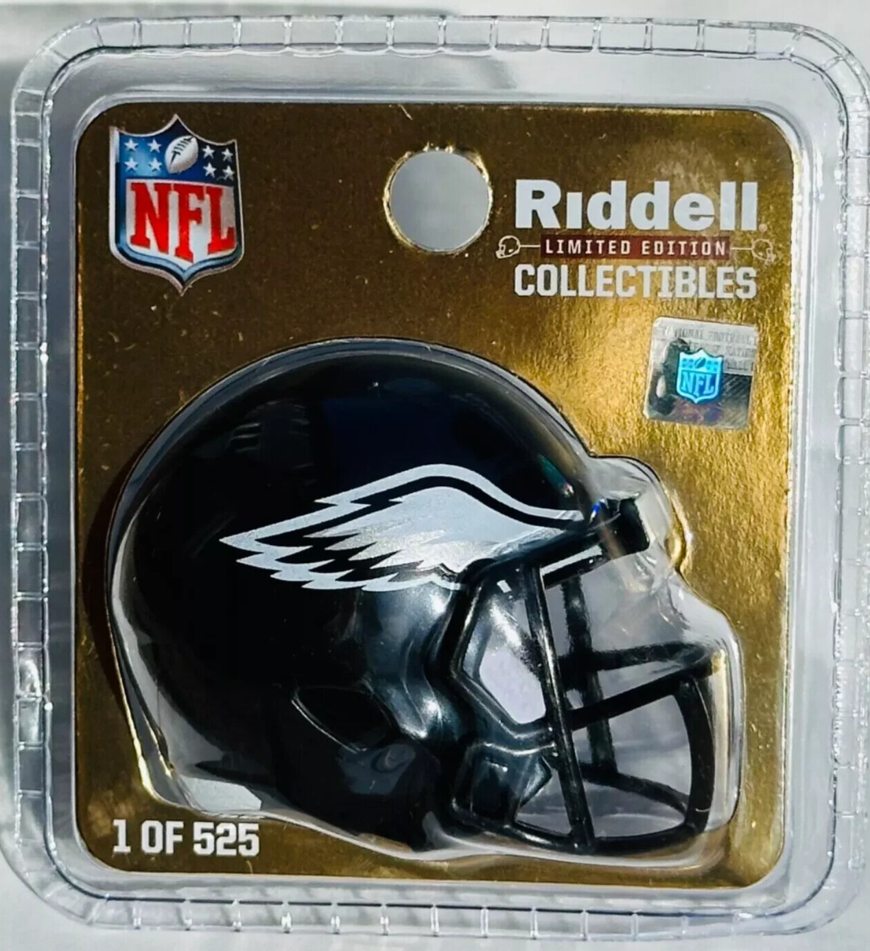 Philadelphia Eagles NEW RIDDELL 2024 black pocket pro helmet limited edition NFL