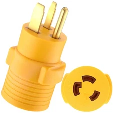 Kanayu 50Amp to 30Amp Welder Adapter Compatible with NEMA 6-50P to L6-30R, 3 ...