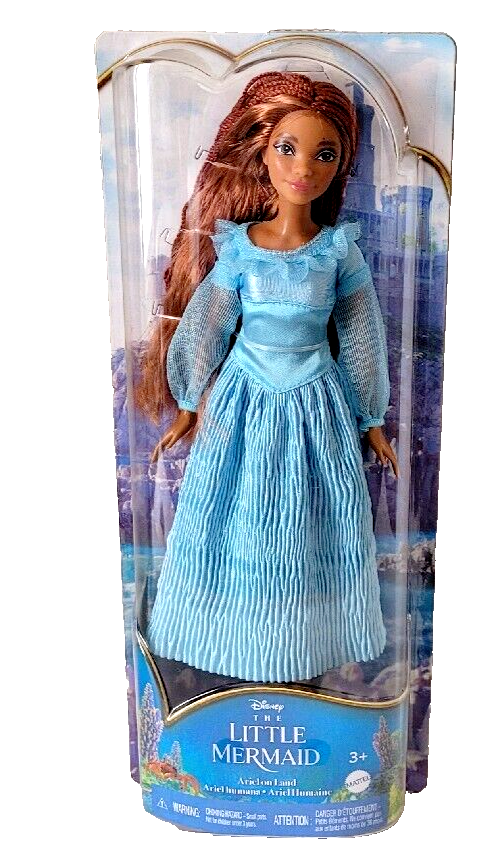 Disney The Little Mermaid Movie Ariel on Land 12" Doll Signature Blue Dress 2023 Disney The Little Mermaid Movie Ariel on Land 12" Doll Signature Blue Dress 2023