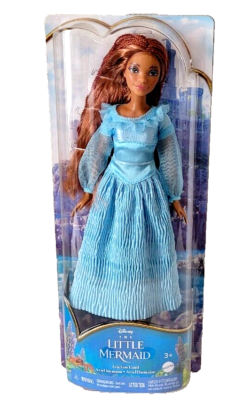 knee length dresses for ladies Posh Peanut Girl's Disney's The Little Mermaid Magical Mermaid Twirl Dress in Blue, 10Y-12Y, Viscose from Bamboo