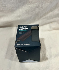 Cord Covers for Carpet 5FT x 3" Non Adhesive Cable Protector Reusable