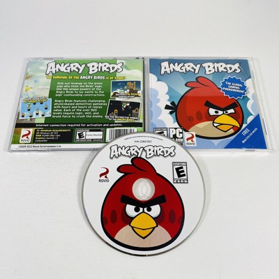 Angry Birds (PC CD-ROM 2012) Jewel Case w/ CD Key Global Gaming Phenomenon Rovio