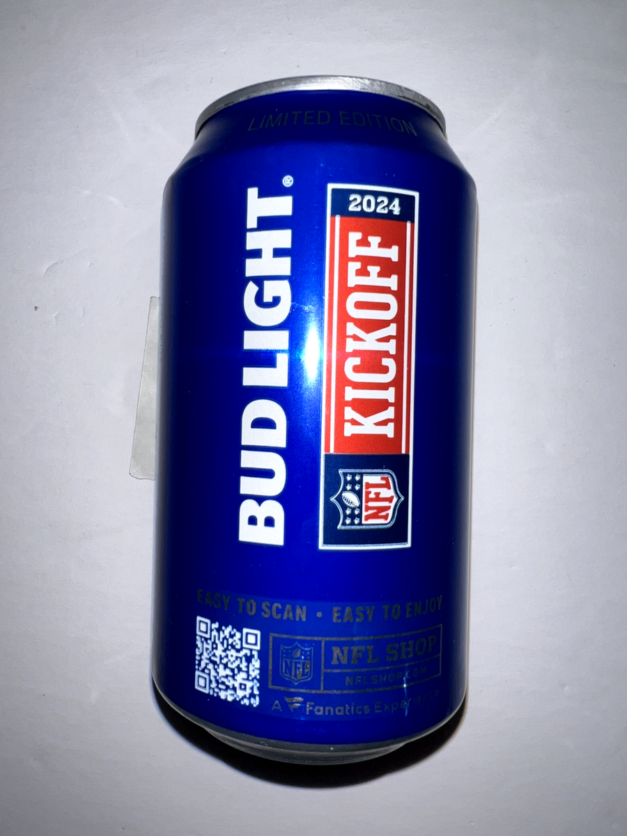 2 Bud Light 2024 NFL KICKOFF Empty Beer Can Limited Edition | eBay