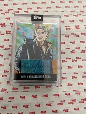 2023 Topps Star Wars Wrapper Art #28 HAN SOLO by Blake Jamieson FOIL /99