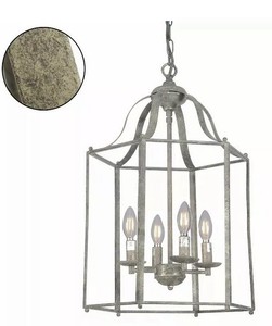 16 Industrial Lantern Vintage Chandelier Ceiling Light Fixture