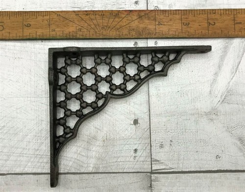 CAST IRON and HANDFORGED SHELF BRACKETS, 90+ STYLES , priced as single - Picture 133 of 191