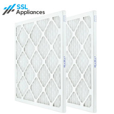 20x20x1 Pleated Air Filters, Replacement for HVAC AC Furnace MERV 13 Pack Of 2