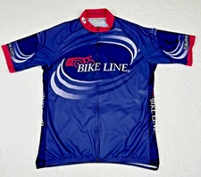 Sugoi Bike Line Evolution Full Zip Cycling Jersey Men's XL Bicycle Ride Pockets