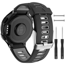 Cinturino orologio bracciale silicone per Garmin Forerunner 735XT 220 230 235 620 630