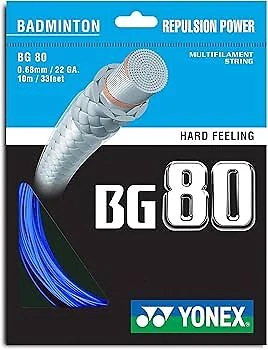 Yonex BG 80 Badminton String - Royal Blue