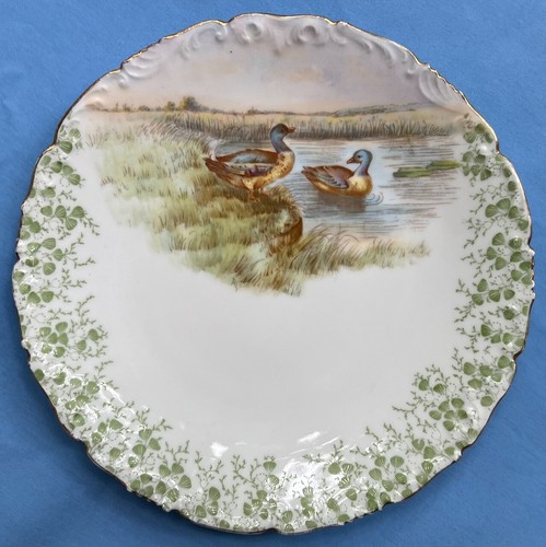 Set of 9, T&V Limoges France Game Bird Plates Multi-Bird Motifs Excellent Cond! - Afbeelding 12 van 16