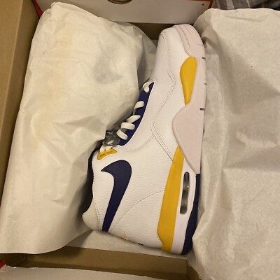 Size 12 - Nike Flight Legacy Lakers 2020