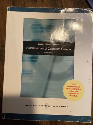 Fundamentals of Corporate Finance By Richard A. Brealey. 9780071314749